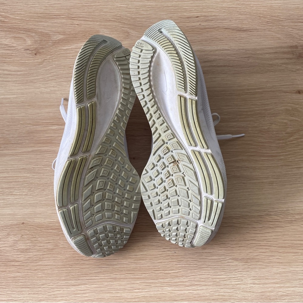 Nike Womens Air Zoom Pegasus 37 BQ9647-101 White Running Shoes Sneakers Size 7.5 - Picture 7 of 9